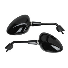 spiegelset kort model origineel E-keur m8 zwart glans vespa, sprint spiegelset kort model origineel E-keur m8 zwart glans vespa, sprint