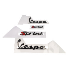 embleemset vespa smoke 4-delig sprint 50/125/150 embleemset vespa smoke 4-delig sprint 50/125/150