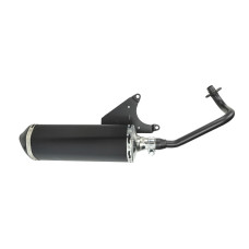 uitlaat jamarcol ovaal euro-2 (model Akrapovic) zwart/zwart lx 4t-2v, zip 4t 2v uitlaat jamarcol ovaal euro-2 (model Akrapovic) zwart/zwart lx 4t-2v, zip 4t 2v