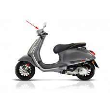 stuurkap Piaggio origineel boven grijs titanio 707/C sprint sport 1b000071000hq