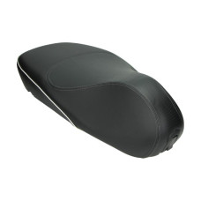 buddyseat Piaggio origineel compleet euro-2/4 zwart/wit primavera, sprint 1b004421 buddyseat Piaggio origineel compleet euro-2/4 zwart/wit primavera, sprint 1b004421