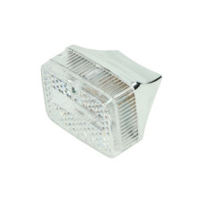 achterlicht DMP klein model ulo chroom/wit camino, puch maxi achterlicht DMP klein model ulo chroom/wit camino, puch maxi