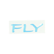 embleem Piaggio origineel zijscherm links/rechts 3d blauw fly 622275