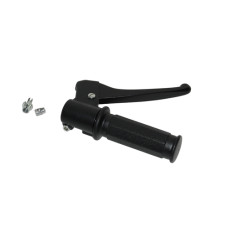 gas / remhendel pvc zwart ciao, citta, bromfiets vespa, si