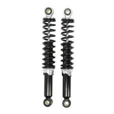 schokbrekerset DMP 280mm zwart camino, citta, puch maxi, tomos