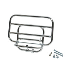 achterdrager opklapbaar chroom lxv, vespa lx, vespa S achterdrager opklapbaar chroom lxv, vespa lx, vespa S