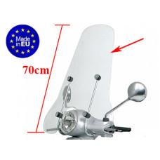 windscherm Regia hoog (made in EU) (zonder bev set) voor orginele beugelset 70cm vespa lx