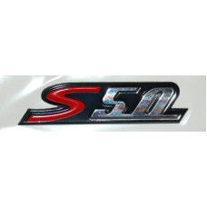 embleem Piaggio origineel woord [s50] rechtsachter vespa S 656229
