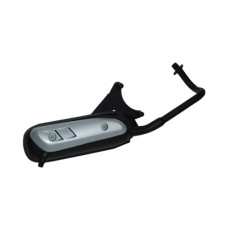 uitlaat tecno 2v sco piaggio 4t-2v, lx 4t, lxv, vespa S, zip 4t
