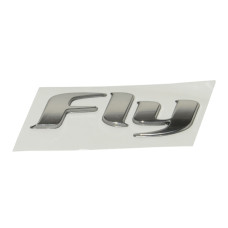 embleem Piaggio origineel woord [fly] chroom fly new 2012 675137
