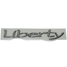 embleem Piaggio origineel chroom liberty 4t rst 656739 embleem Piaggio origineel chroom liberty 4t rst 656739