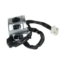 stuurschakelaar Piaggio origineel euro-2/4 links zilver mat primavera, sprint 1d000631 stuurschakelaar Piaggio origineel euro-2/4 links zilver mat primavera, sprint 1d000631