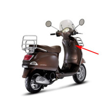 beenschild bruin marrone 112/a vespa lx beenschild bruin marrone 112/a vespa lx