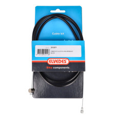 koppelingkabel elvedes lang zwart kreidler