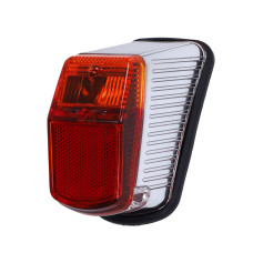 achterlicht origineel model rood/chroom kreidler ot