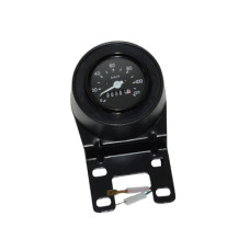 tellerhuis guia + montage-adapter (60mm zonder km teller) zwart kreidler, puch, sachs, zundapp