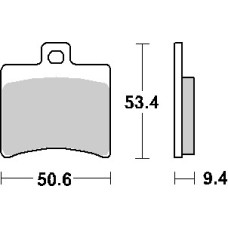 remblokset sbs achter ditech, scarabeo, sr2000, sr50 152hf remblokset sbs achter ditech, scarabeo, sr2000, sr50 152hf