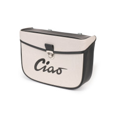 Zijtas Moto-Nostra grijs/zwart Vespa Ciao