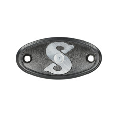 plaat logo carter inspectie cover 50/2, 50/3, 50/4 zwart sachs plaat logo carter inspectie cover 50/2, 50/3, 50/4 zwart sachs