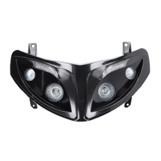 koplamp DMP + led lamp zwart peugeot, speedfight 2