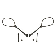 spiegelset DMP e-keur zwart kisbee 4t, viva va2008