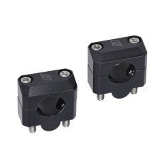 stuurklemset Doppler universeel (voor 28.6mm stuur) cross, enduro, super motard zwart 500952