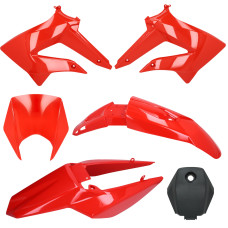 plaatwerkset derbi nt rood 6-delig senda drd, senda x-treme, gilera SMT, gilera RCR plaatwerkset derbi nt rood 6-delig senda drd, senda x-treme, gilera SMT, gilera RCR