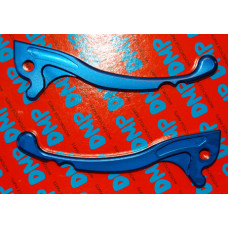 remgreepset DMP cnc gefreesd EVO blauw alu gilera runner, runner dd=op=op
