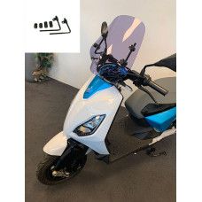 windscherm Regia met bevestigingsset laag smoke piaggio1 (one)