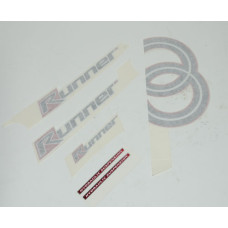 stickerset Piaggio origineel SP PRO gilera, runner 50/125/180/200 577973