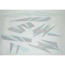 stickerset Piaggio origineel zig-zag carbon SP PRO gilera runner 50/125/180 621745