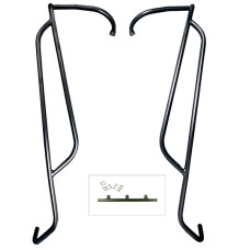 sierbeugelset Regia achterzijde (made in EU) mat zwart lx, vespa, vespa S