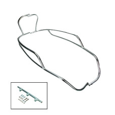 sierbeugelset Regia met bevestigingsset achterzijde chroom 2-delig lxv, lx, vespa 602896m sierbeugelset Regia met bevestigingsset achterzijde chroom 2-delig lxv, lx, vespa 602896m