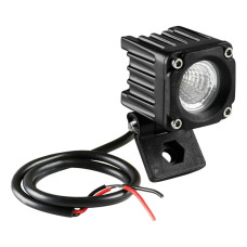 verstraler lampa led universeel wl-19 10w 6000k wide beam (e-keur) zwart 72339