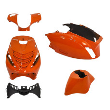 plaatwerkset DMP model SP EVO-2 WK Oranje 5-delig zip2000, zip 100/125=op=op