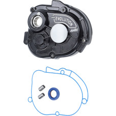 transmissiedeksel polini evolution 12mm zwart gilera runner, sco piaggio 4T, sr50, sco piaggio 2t 170.0300