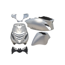 plaatwerkset DMP model SP EVO-1 platinum zilver 5-delig zip 100/125, zip2000