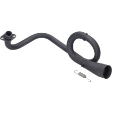 uitlaatbocht Turbokit zwart zip 4t 2v