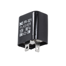 knipperautomaat 101 octane 12v 2-polig 8 watt x 2 + 3 w aprilia, derbi, gilera, honda, peugeot, piaggio, yamaha