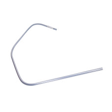 sierstrip Piaggio origineel beenschild links chroom gts 125cc, gts 300, gtv 300, vespa GTS 150 1b003379