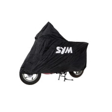 beschermhoes Sym origineel universeel met tekst SYM M zwart sy610-wa14017-14 beschermhoes Sym origineel universeel met tekst SYM M zwart sy610-wa14017-14
