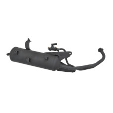 uitlaat Sym origineel euro-2 zwart fiddle 2, sym crox, orbit 2, jet4-4t 18300-awa-010