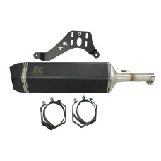 uitlaat Turbokit rvs zwart/carbon sym maxsym 600i m4t162-h7k uitlaat Turbokit rvs zwart/carbon sym maxsym 600i m4t162-h7k