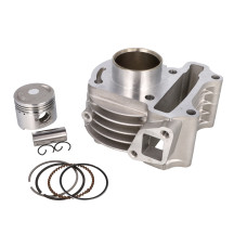 cilinder + zuiger aluminium nikasil pen 13 50cc 39mm sco sym 4t, sco china 4t, sco gy6, sco kymco 4t cilinder + zuiger aluminium nikasil pen 13 50cc 39mm sco sym 4t, sco china 4t, sco gy6, sco kymco 4t