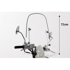 windscherm Sym origineel met bevestigingsset hoog 72cm helder mio sy530-a7a-bll windscherm Sym origineel met bevestigingsset hoog 72cm helder mio sy530-a7a-bll