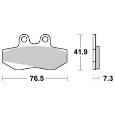 remblokset sbs voor derbi senda, gpr, mrx, rx, smx, xr6 148hf remblokset sbs voor derbi senda, gpr, mrx, rx, smx, xr6 148hf
