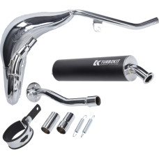 uitlaat Turbokit euro-4/5 chroom vanaf 2021 beta track, beta rr50