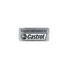 sticker Piaggio origineel woord [castrol] 2h002046