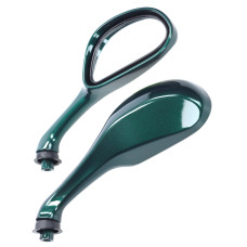 spiegelset fast-arrow painted British racing groen gilera runner 50/125/180, zip2000
