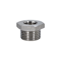 lambdasonde BGM PRO verloopmoer rvs m18/12mm van E-3/4 naar E-5 sco piaggio, gts alle mod. bgm49339 lambdasonde BGM PRO verloopmoer rvs m18/12mm van E-3/4 naar E-5 sco piaggio, gts alle mod. bgm49339